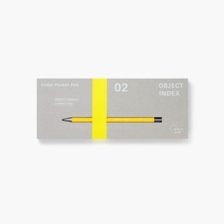 Object Index - Cedar Pocket Pen - KOHEZI