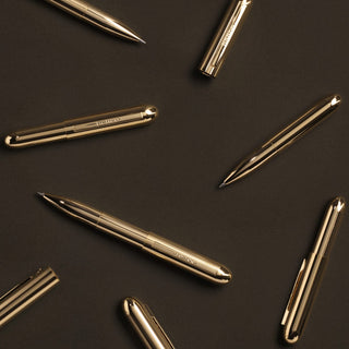 Penco - Perfection Brass Ballpoint Pen / Gold - KOHEZI