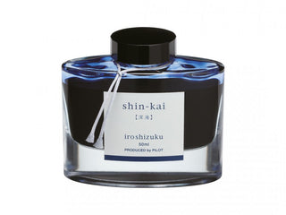 Pilot Iroshizuku - Shin - Kai Blue Ink (Shades of Blue) - KOHEZI