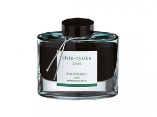 Pilot Iroshizuku - Shin - Ryoku Green Ink (Shades of Green) - KOHEZI