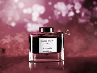Pilot Iroshizuku - Yama - Budo Red Ink (Shades of Pink) - KOHEZI