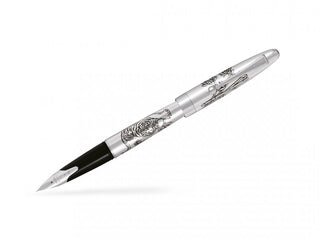 Pilot - Sterling Silver Tiger Fountain Pen - KOHEZI