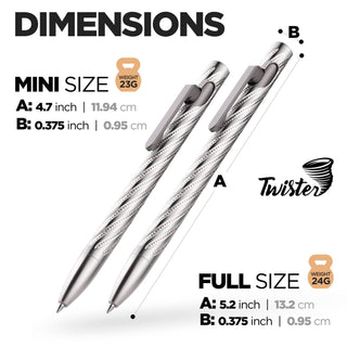 SMOOTH - Bolt Action Pen Twister (Limited Edition) - KOHEZI