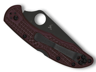 Spyderco - Delica® 4 Lightweight Micro - Melt® PD1 Black Blade - KOHEZI