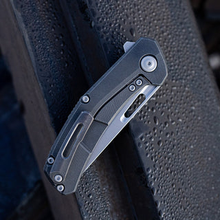 Tactile Knife Co. - Archer (Darkwash Finished Ti Scales) - KOHEZI