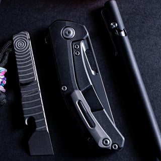 Tactile Knife Co. - Archer (Darkwash Ti Scales) - KOHEZI