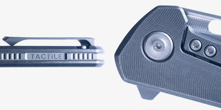 Tactile Knife Co. - Archer (Darkwash Ti Scales) - KOHEZI