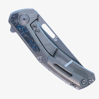 Tactile Knife Co. - Archer Inlay (Big Bang Blue Space Weave) - KOHEZI