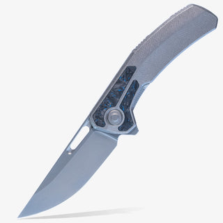 Tactile Knife Co. - Archer Inlay (Big Bang Blue Space Weave) - KOHEZI