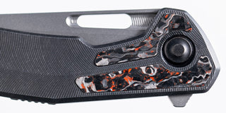 Tactile Knife Co. - Archer Inlay (Orange TechnoCarbo) - KOHEZI