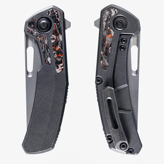Tactile Knife Co. - Archer Inlay (Orange TechnoCarbo) - KOHEZI