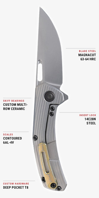 Tactile Knife Co. - Archer (New Ridged Texture) - KOHEZI