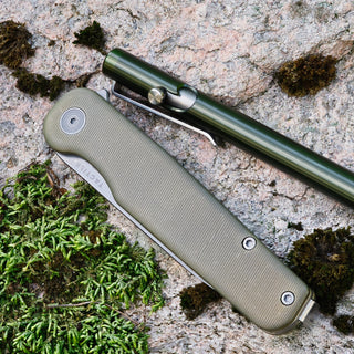 Tactile Knife Co. - Distressed Rockwall Flipper - KOHEZI