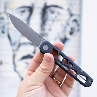 Tactile Knife Co. - Skeletonized Rockwall Flipper - KOHEZI
