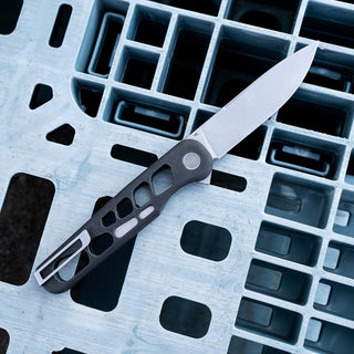 Tactile Knife Co. - Skeletonized Rockwall Flipper - KOHEZI