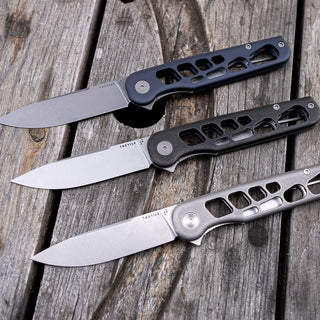 Tactile Knife Co. - Skeletonized Rockwall Flipper - KOHEZI