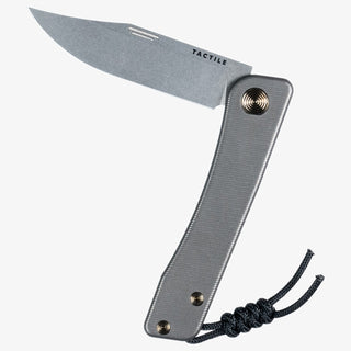 Tactile Knife Co. - Stonewashed + Bronze Bexar - KOHEZI