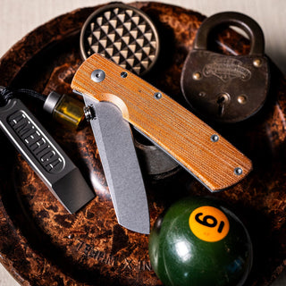 Tactile Knife Co. - Vintage Micarta Mariner 2 - KOHEZI