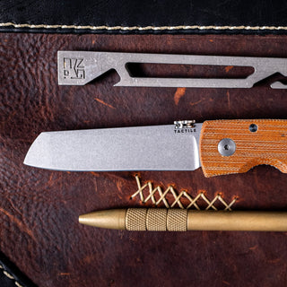 Tactile Knife Co. - Vintage Micarta Mariner 2 - KOHEZI