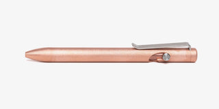 Tactile Turn - Bead Blasted Copper Bolt Action Pen - KOHEZI