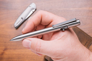 Tactile Turn - Bolt Action Pen (Stainless Steel) - KOHEZI