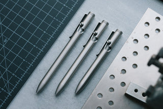 Tactile Turn - Bolt Action Pen (Stainless Steel) - KOHEZI