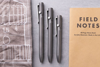 Tactile Turn - Bolt Action Pen (Stonewashed Titanium) - KOHEZI