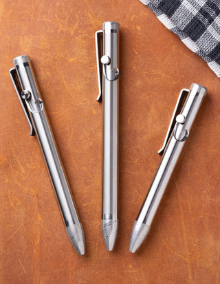 Tactile Turn - Damasteel Bolt Action Pen - KOHEZI