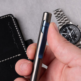 Tactile Turn - Dark Tumble Clip Action Pen - KOHEZI
