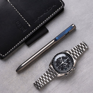 Tactile Turn - Dark Tumble Clip Action Pen - KOHEZI