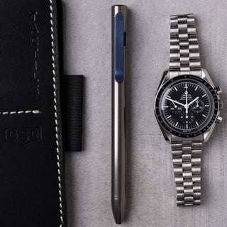 Tactile Turn - Dark Tumble Clip Action Pen - KOHEZI
