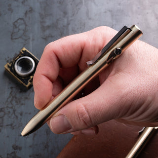 Tactile Turn - Eco Brass Bolt Action Pen - KOHEZI