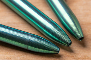 Tactile Turn - Green Dual Tone Ano Side Click Pen - KOHEZI