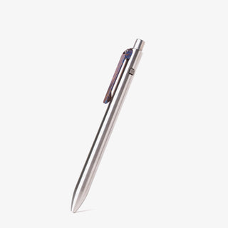 Tactile Turn - Side Click Pen (Titanium) - KOHEZI