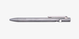 Tactile Turn - Slim Bolt Action Pen (Stonewashed Titanium) - KOHEZI