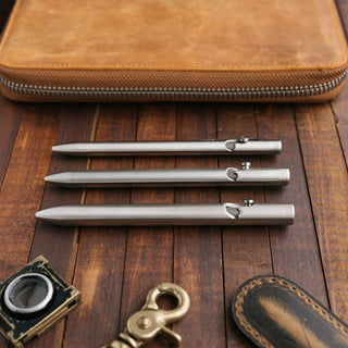 Tactile Turn - Thick Titanium Bolt Action Pen - KOHEZI