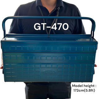 TOYO STEEL - Cantilever Toolbox GT-470 B (Blue) - KOHEZI