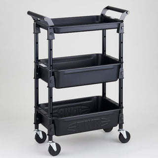 TOYO STEEL - Three - stage Tool Wagon Royal TWR - 4BK (Black) - KOHEZI