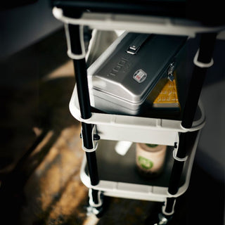 TOYO STEEL - Three - stage Tool Wagon Royal TWR - 4BK (Black) - KOHEZI