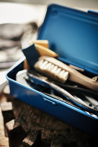 TOYO STEEL - Trunk Shape Toolbox T - 190 B (Blue) - KOHEZI