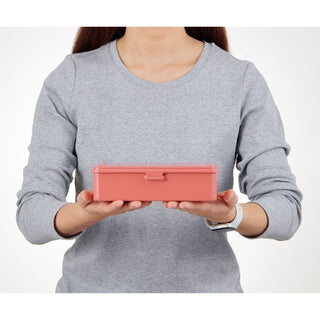 TOYO STEEL - Trunk Shape Toolbox T-190 P0 (Living Coral) - KOHEZI