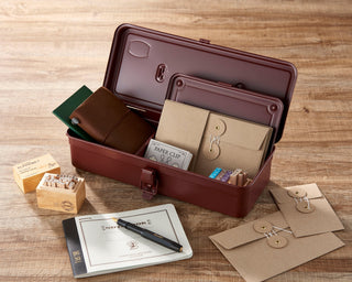 TOYO STEEL - Trunk Shape Toolbox T - 320 AB (Antique Brown) - KOHEZI