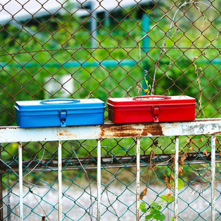 TOYO STEEL - Trunk Shape Toolbox T - 320 B (Blue) - KOHEZI