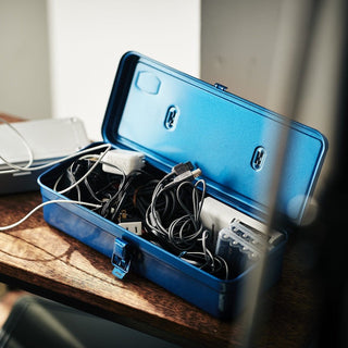 TOYO STEEL - Trunk Shape Toolbox T - 320 B (Blue) - KOHEZI