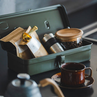 TOYO STEEL - Trunk Shape Toolbox T - 320 MG (Moss Green) - KOHEZI