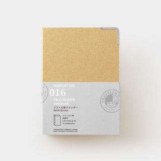TRAVELER'S COMPANY - 016 Refill Binder TRAVELER'S notebook (Passport Size) - KOHEZI