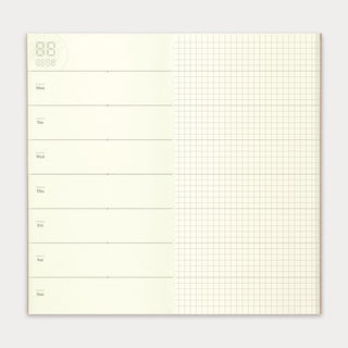 TRAVELER'S COMPANY - 019 Free Diary (Weekly + Memo Refill) TRAVELER'S notebook - KOHEZI