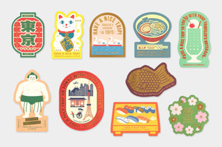 TRAVELER'S COMPANY - TRAVELER'S Sticker Set (Tokyo Edition) - KOHEZI