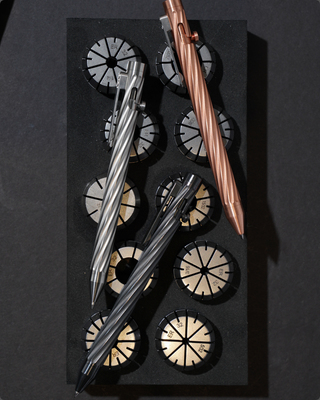 Inventery - Bolt Action Pen v.03 Twister (Brass)