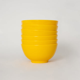 Veark - All Purpose Bowls 6 Pack (Yellow) - KOHEZI